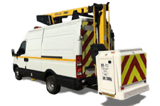 Car Hire Birmingham - 12.5M Cherry Picker 3.5T - Van hire Birmingham