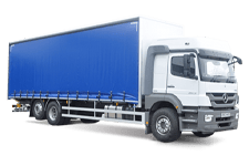 Car Hire Birmingham - 26 Tonne Curtain Side Truck - Truck hire Birmingham
