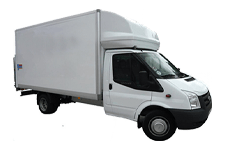Car Hire Birmingham - Ford Luton 3.5 ton Tail Box Lift Truck - Truck hire Birmingham